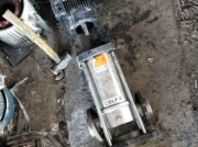 40口徑，配7.5KW電機(jī)，316L材質(zhì)立式多級泵